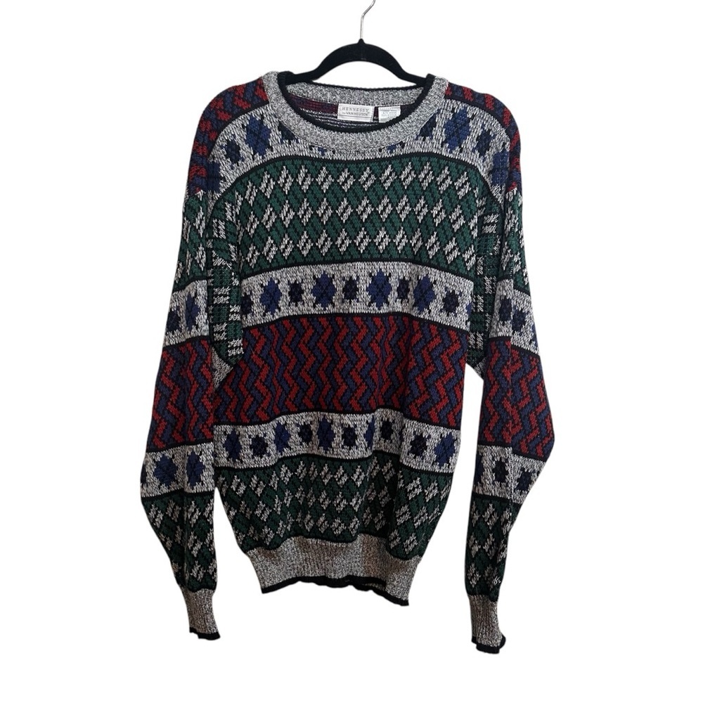 Hennessy by Van Heusen Mens Large Tall Flex Pullover Sweater